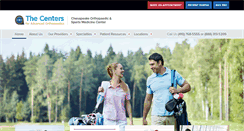 Desktop Screenshot of chesapeakeortho.com