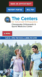 Mobile Screenshot of chesapeakeortho.com